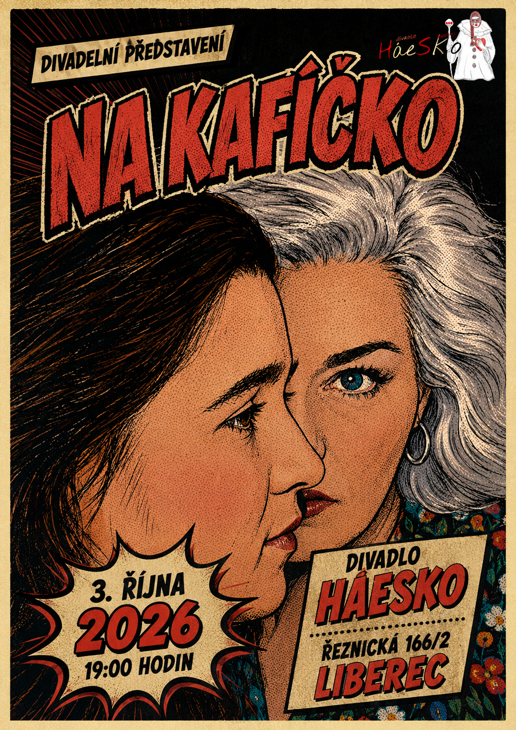 Na kafíčko - plakát